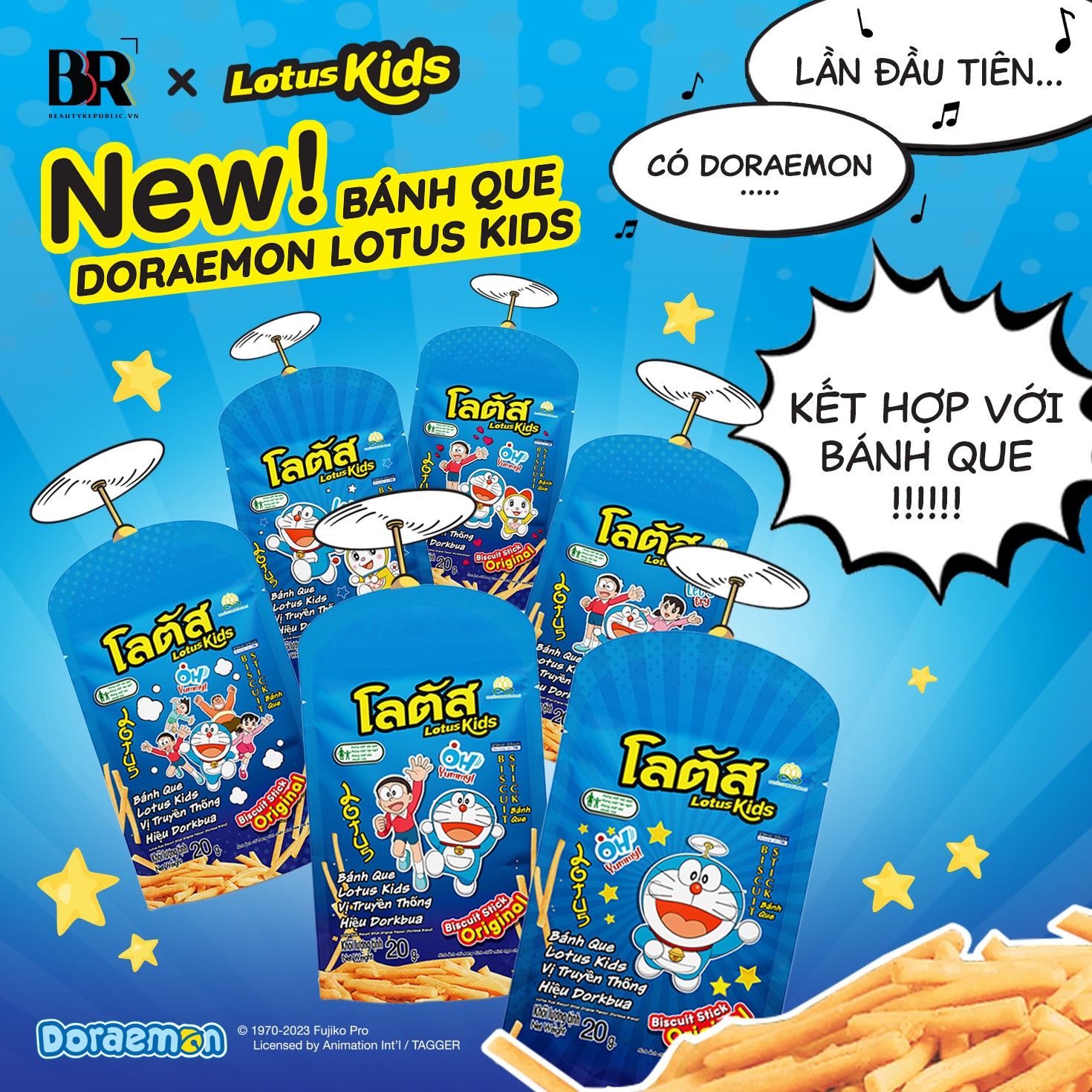 Bánh Que Lotus Kids Vị Truyền Thống Dorkbua 20g VN