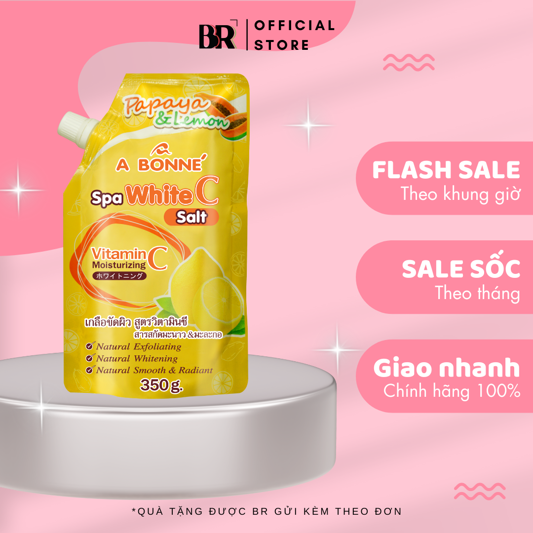Muối Tắm Sữa Spa A Bonne' 350g (Có Vòi)