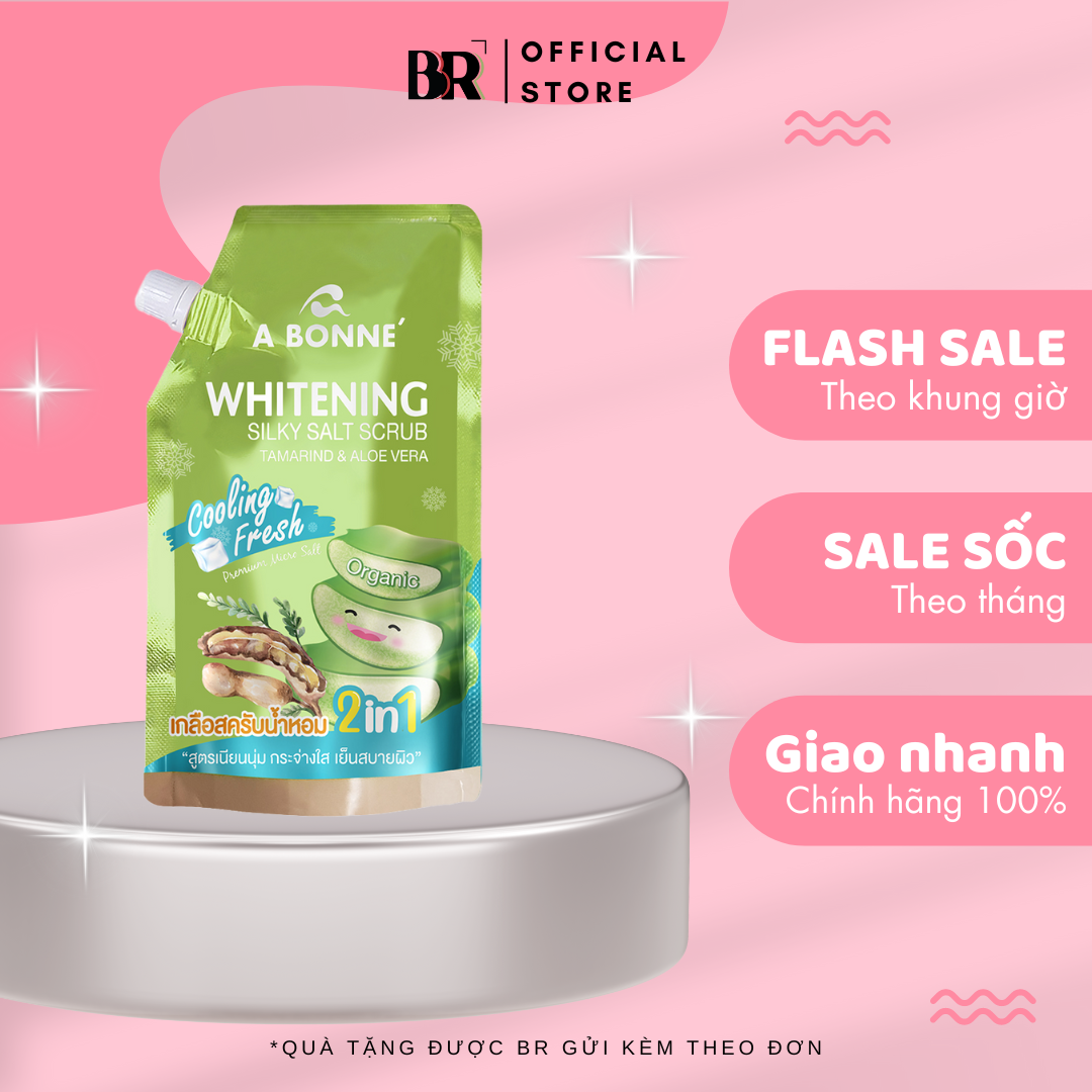 Muối Tắm Hỗ Trợ Dưỡng Ẩm A Bonne' 350g (có vòi)/gói
