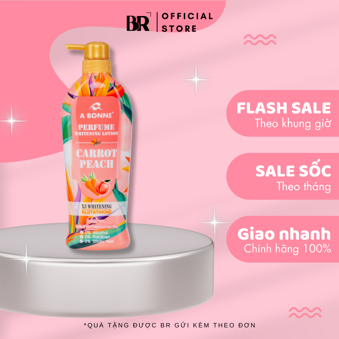 Sữa Dưỡng Hỗ Trợ Trắng Da A Bonne' 500ml/chai