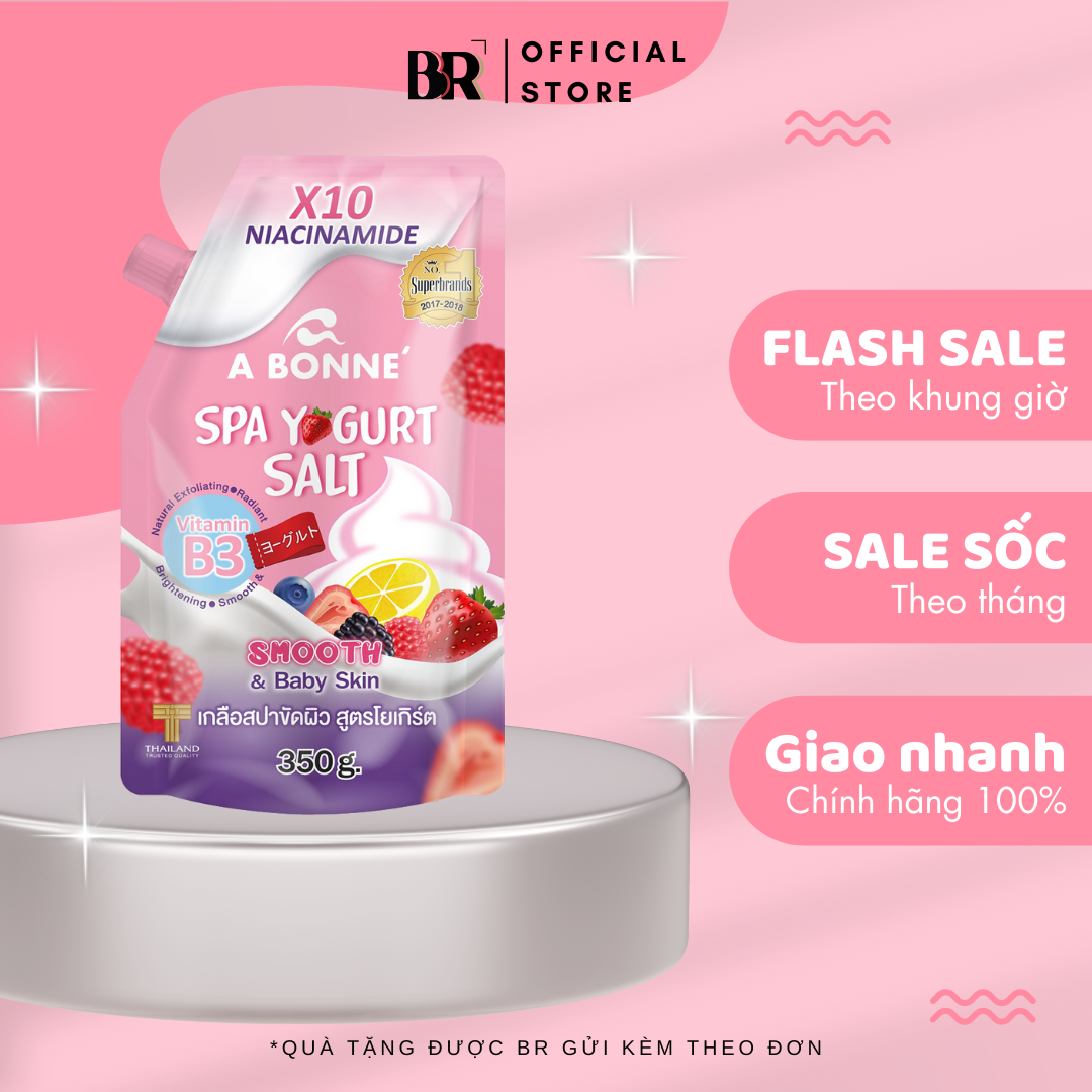 Muối Tắm Sữa Spa A Bonne' 350g (Có Vòi)