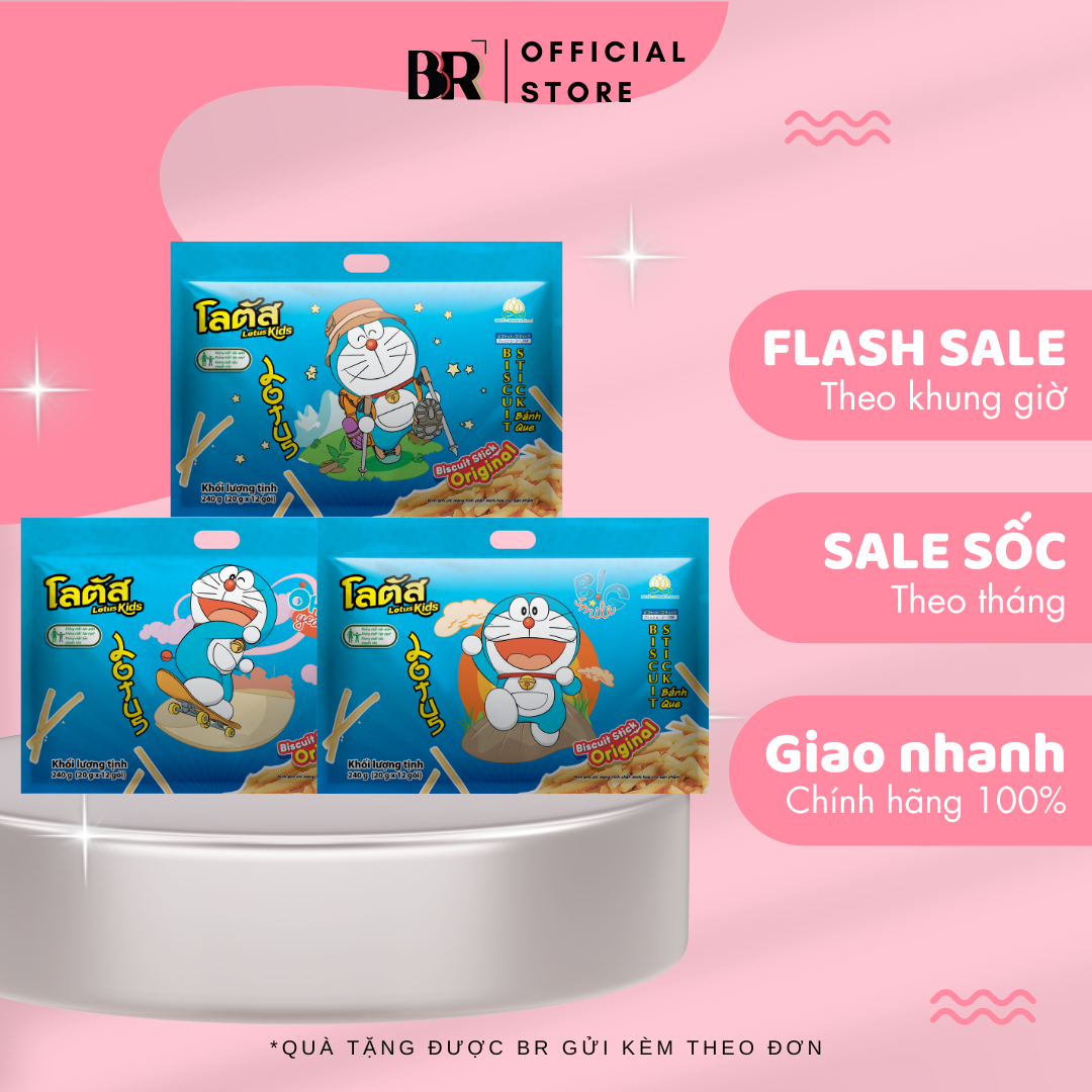 Bánh Que Lotus Kids Vị Truyền Thống Dorkbua 20g VN