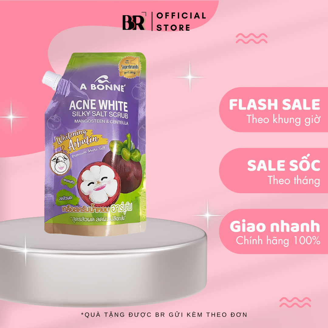 Muối Tắm Hỗ Trợ Dưỡng Ẩm A Bonne' 350g (có vòi)/gói
