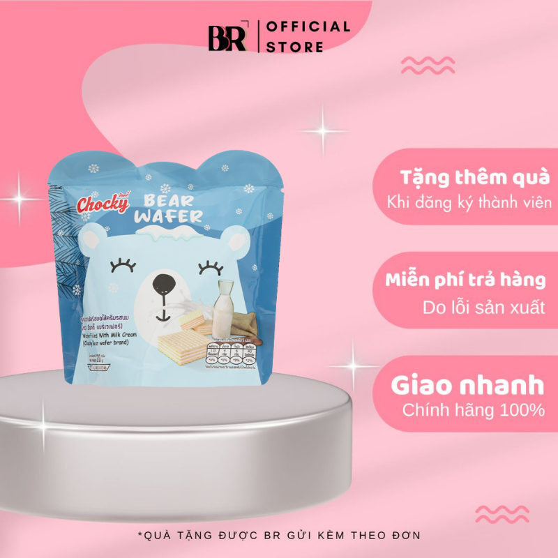 Bánh Xốp Chocky Bear 20g