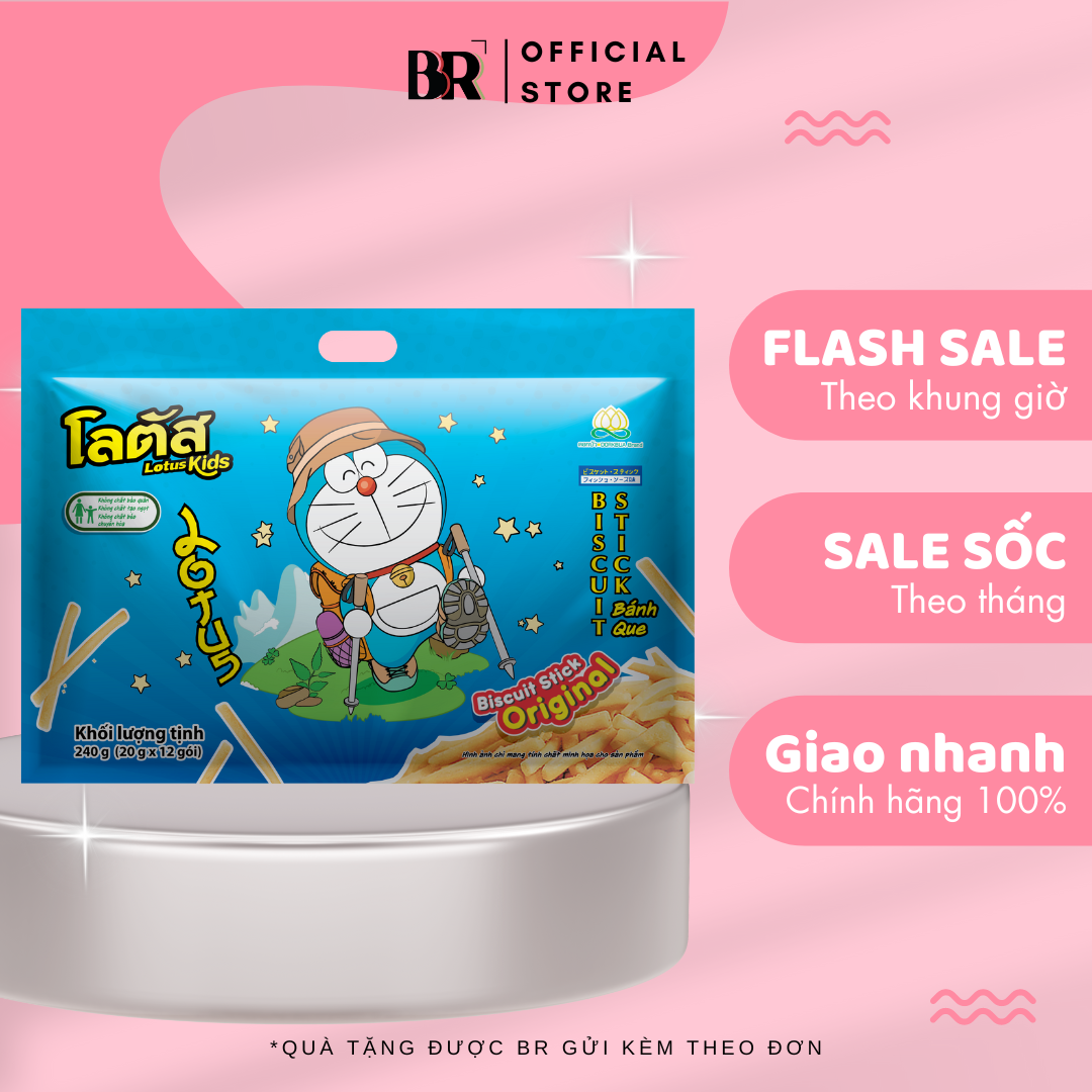 Bánh Que Lotus Kids Vị Truyền Thống Dorkbua 20g VN