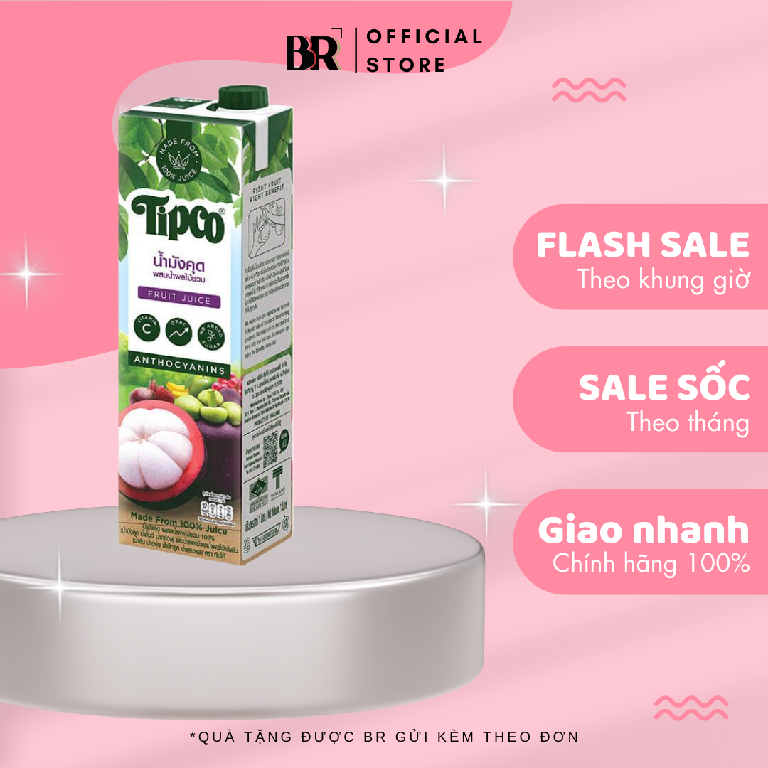 Tipco 100% Nước Ép 1L (Mới)