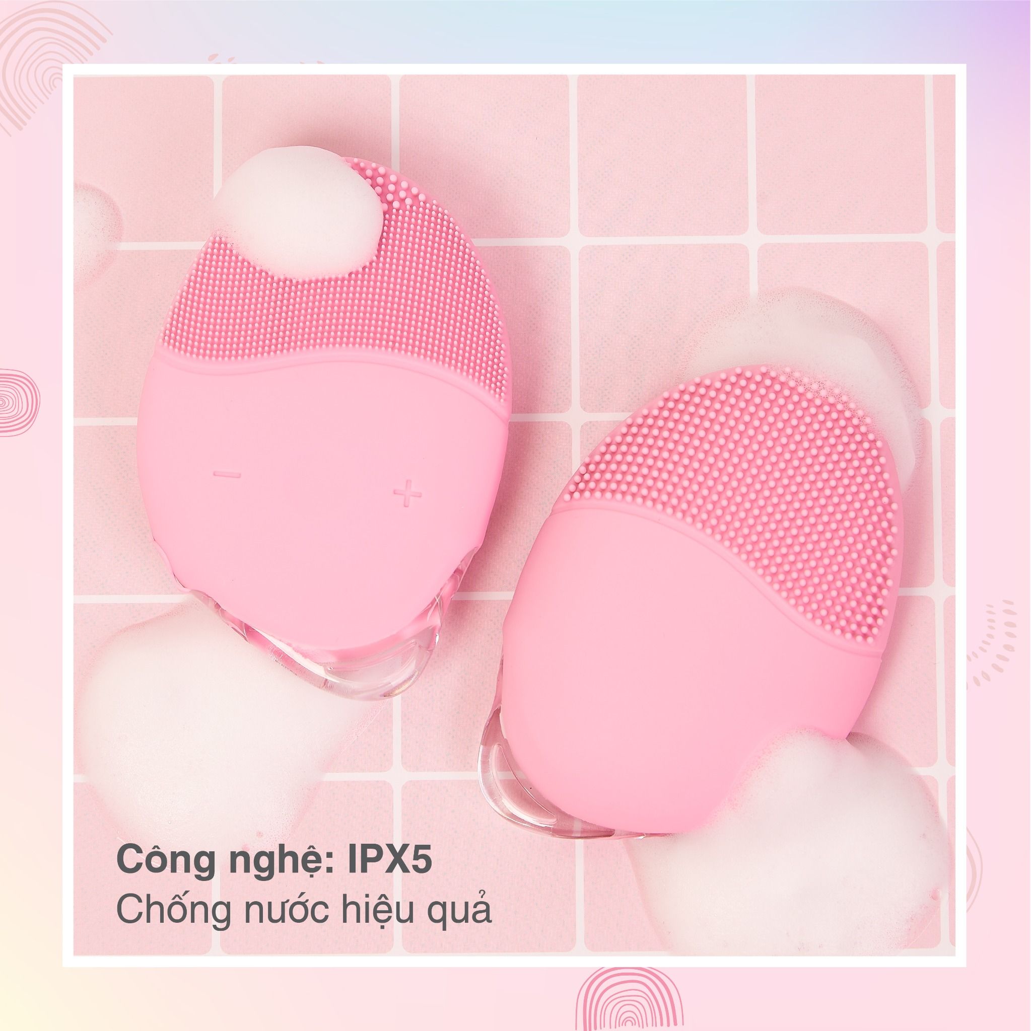 Máy Rửa Mặt 15 Cấp Độ CBG