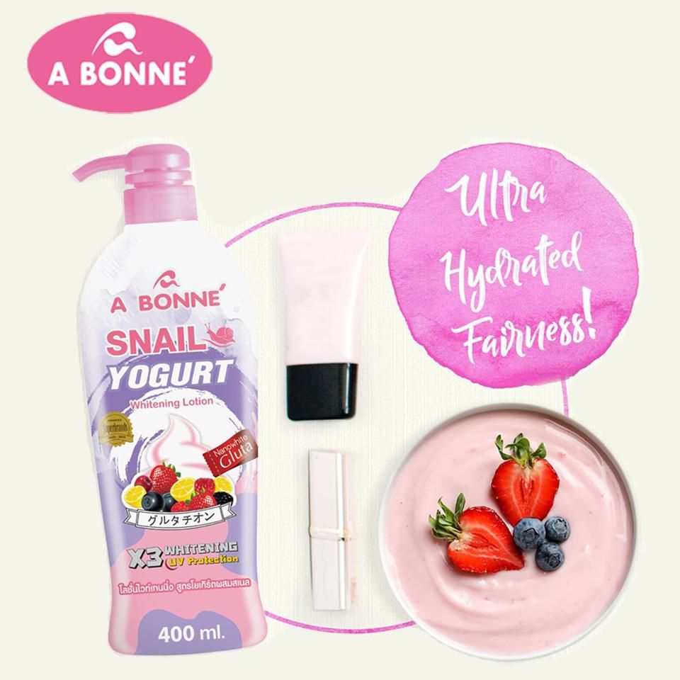 Sữa Dưỡng Trắng Da A Bonne Tinh Chất Ốc Sên 400ml