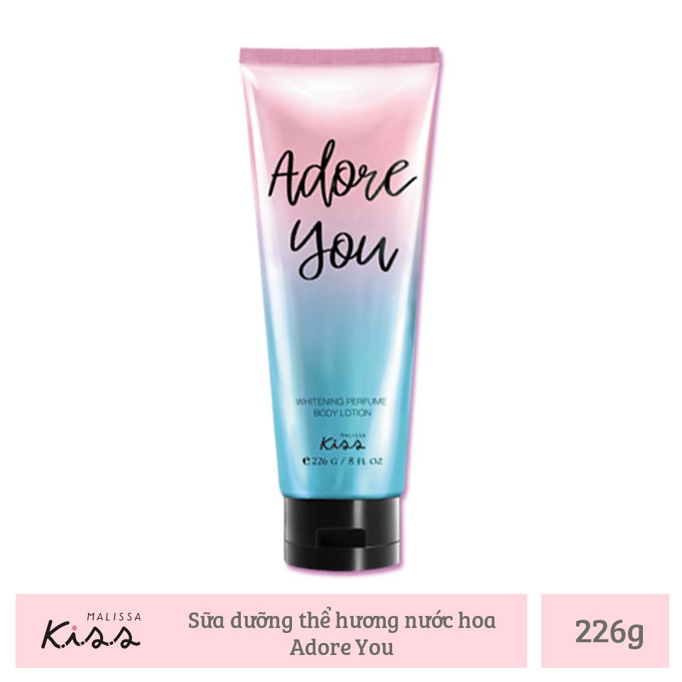 Sữa Dưỡng Trắng Da Toàn Thân Hương Nước Hoa Malissa Kiss 226g (Blossom Series)