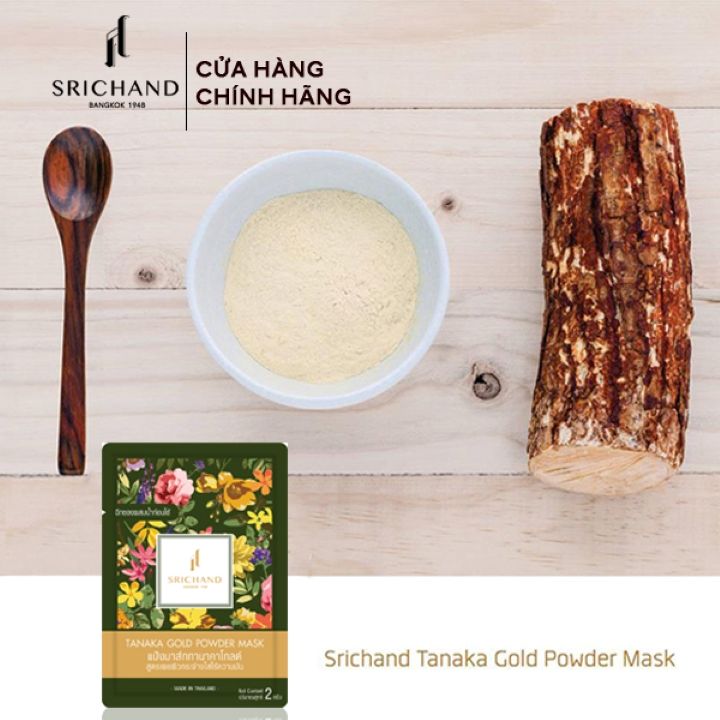 Mặt Nạ Dạng Bột Vàng Tanaka Srichand 2g