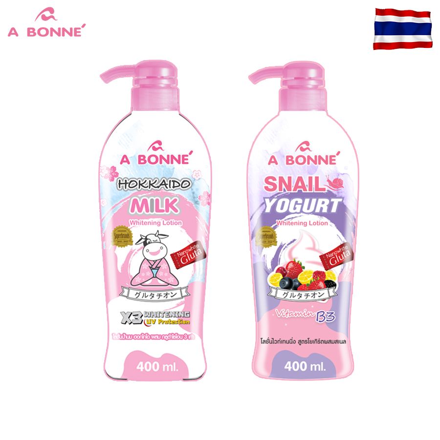 Sữa Dưỡng Trắng Da A Bonne Tinh Chất Ốc Sên 400ml