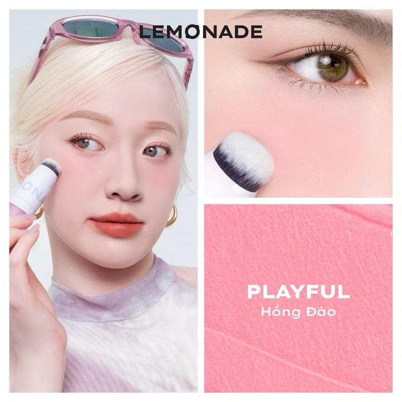 Phấn Má Lemonade Perfect Couple Blush - Love Edition 3