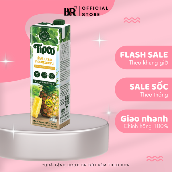 Nước Ép Dứa Homsuwan 100% Tipco 970ml