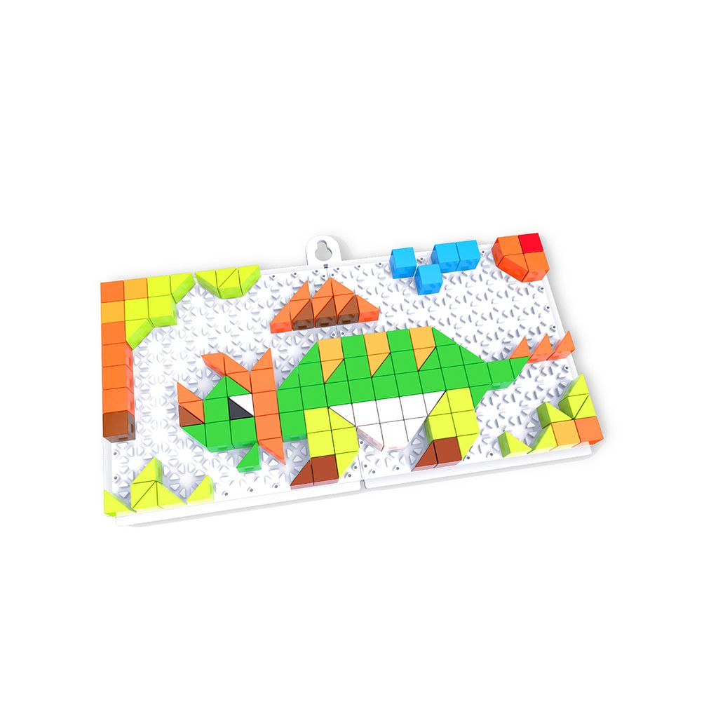 ĐỒ CHƠI TOONYKIDS BỘ TRANH XẾP NÚT - JURASSIC PUZZLE - TN011