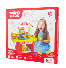 ĐỒ CHƠI TOONYKIDS BỘ ĐỒ CHƠI SIÊU THỊ 3 -  MINI MARKET - TN138