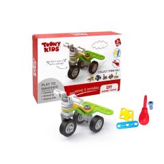 ĐỒ CHƠI TOONYKIDS BỘ XE LẮP RÁP - DIY ASSEMBLY VEHICLE - TN024