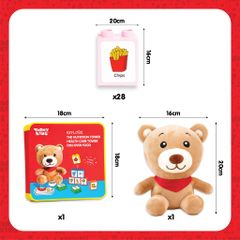 ĐỒ CHƠI TOONYKIDS BỘ LẮP RÁP HỌC VÀ CHƠI CÙNG GẤU - BEAR DAY CARE - TN00622