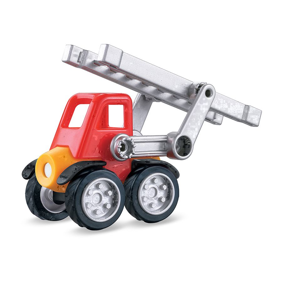 ĐỒ CHƠI TOONYKIDS XE CỨU HỎA LẮP RÁP NAM CHÂM - MAGNETIC FIRE TRUCK - TN017