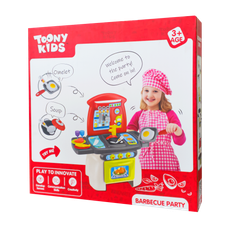 ĐỒ CHƠI TOONYKIDS BỘ ĐỒ CHƠI NẤU ĂN 31 (ĐỒ NƯỚNG) - BARBECUE  PARTY - TN139