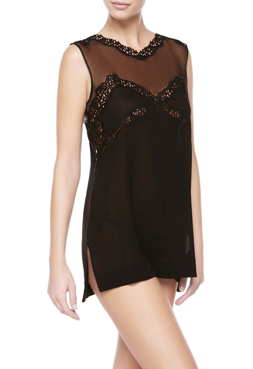 Váy ngủ ngắn La Perla
