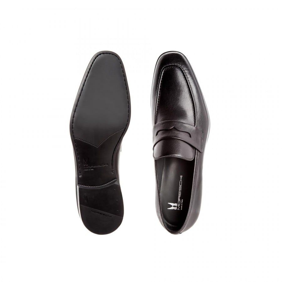 Giày nam kiểu Loafer Moreschi