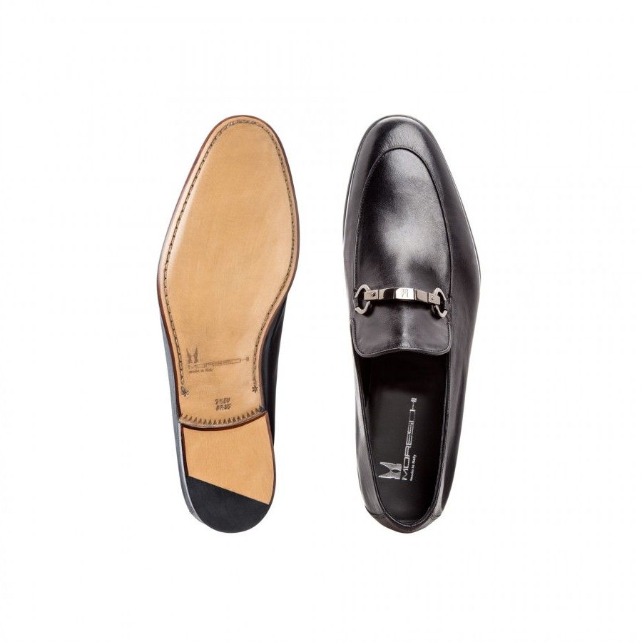 Giày nam kiểu Loafer Moreschi