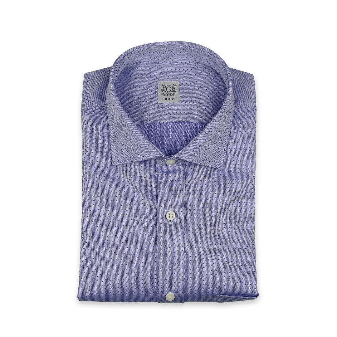 Áo sơ mi tay ngắn regular Grigio - 44VA