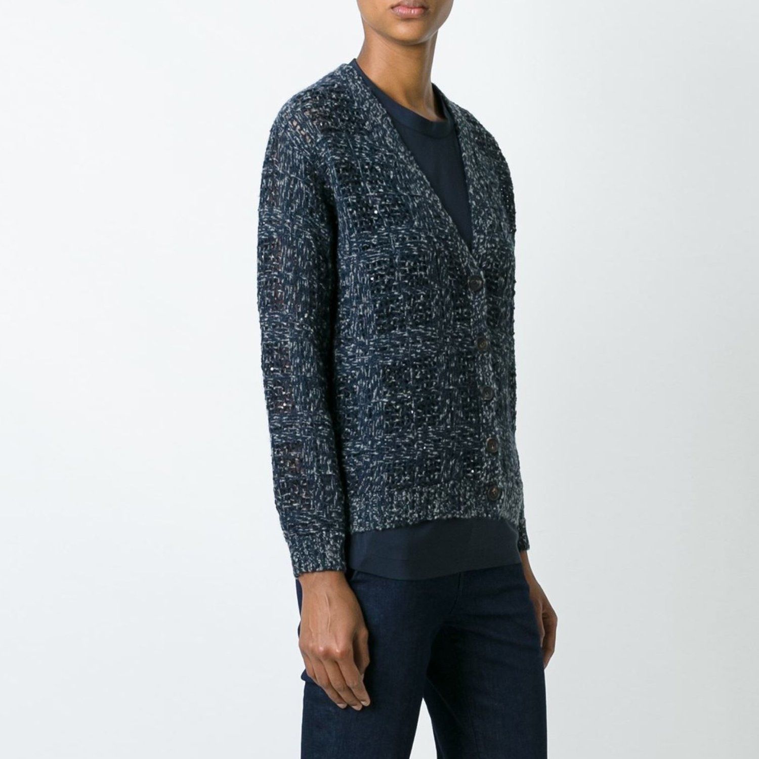 Áo len nữ dài tay Brunello Cucinelli