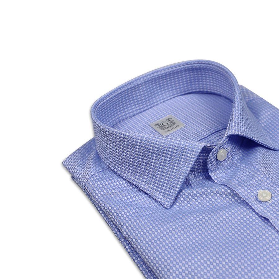 Áo sơ mi tay ngắn slim fit Grigio - 4412