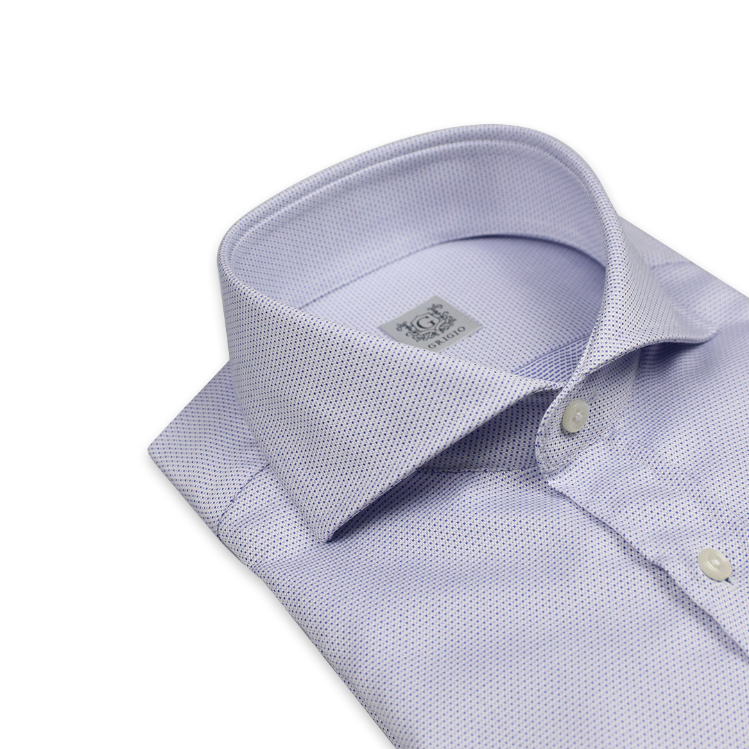 Áo sơ mi tay ngắn regular Grigio - 44VA