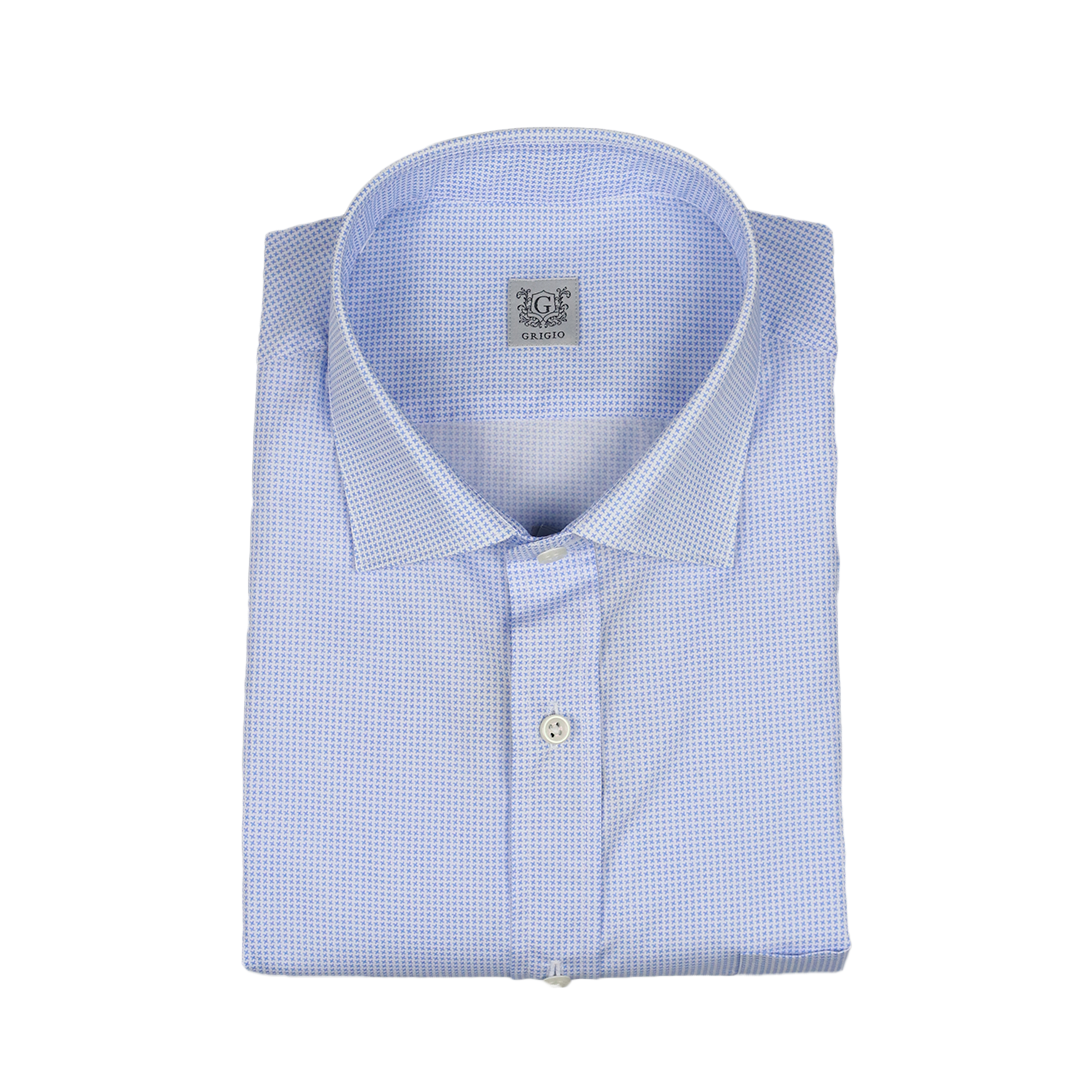 Áo sơ mi tay ngắn slim fit Grigio - 4450