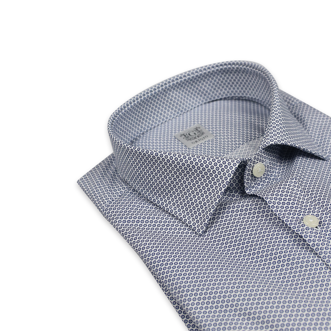 Áo sơ mi tay ngắn slim fit Grigio - 4451
