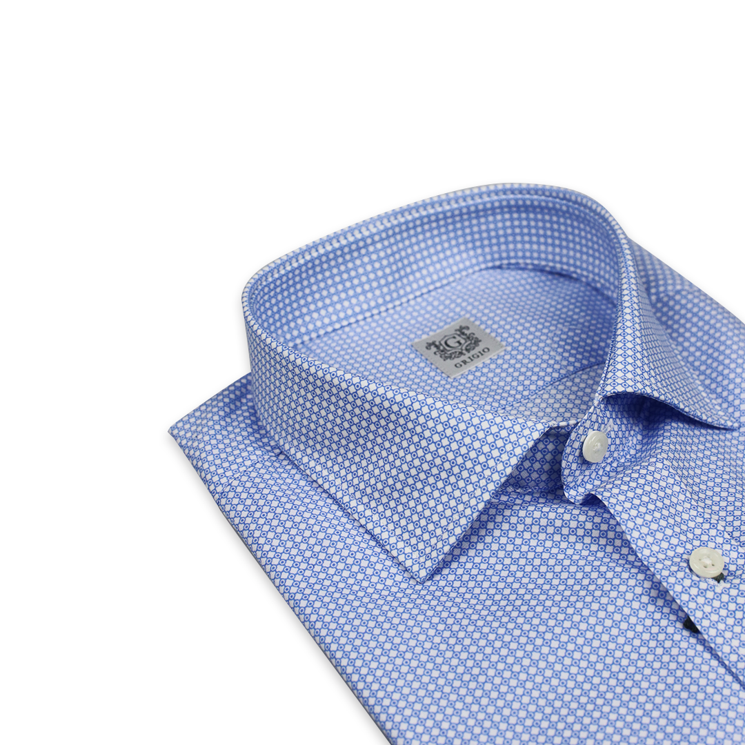 Áo sơ mi tay ngắn slim fit Grigio - 4450