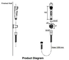 Vòi xịt Kohler Elate K-97258X-CP