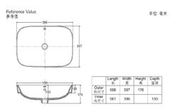 Chậu rửa mặt đặt bàn Modernlife K-77762T-0