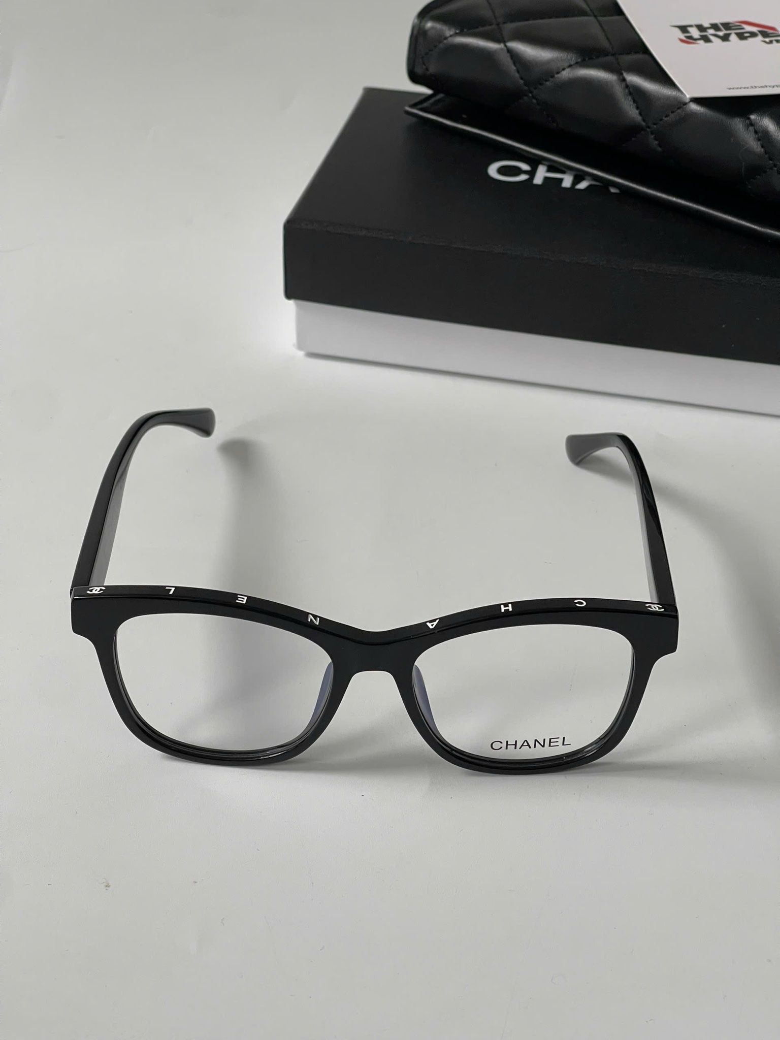 KÍNH CHANEL SQUARE ACETATE CH3392 C501 (BLACK)