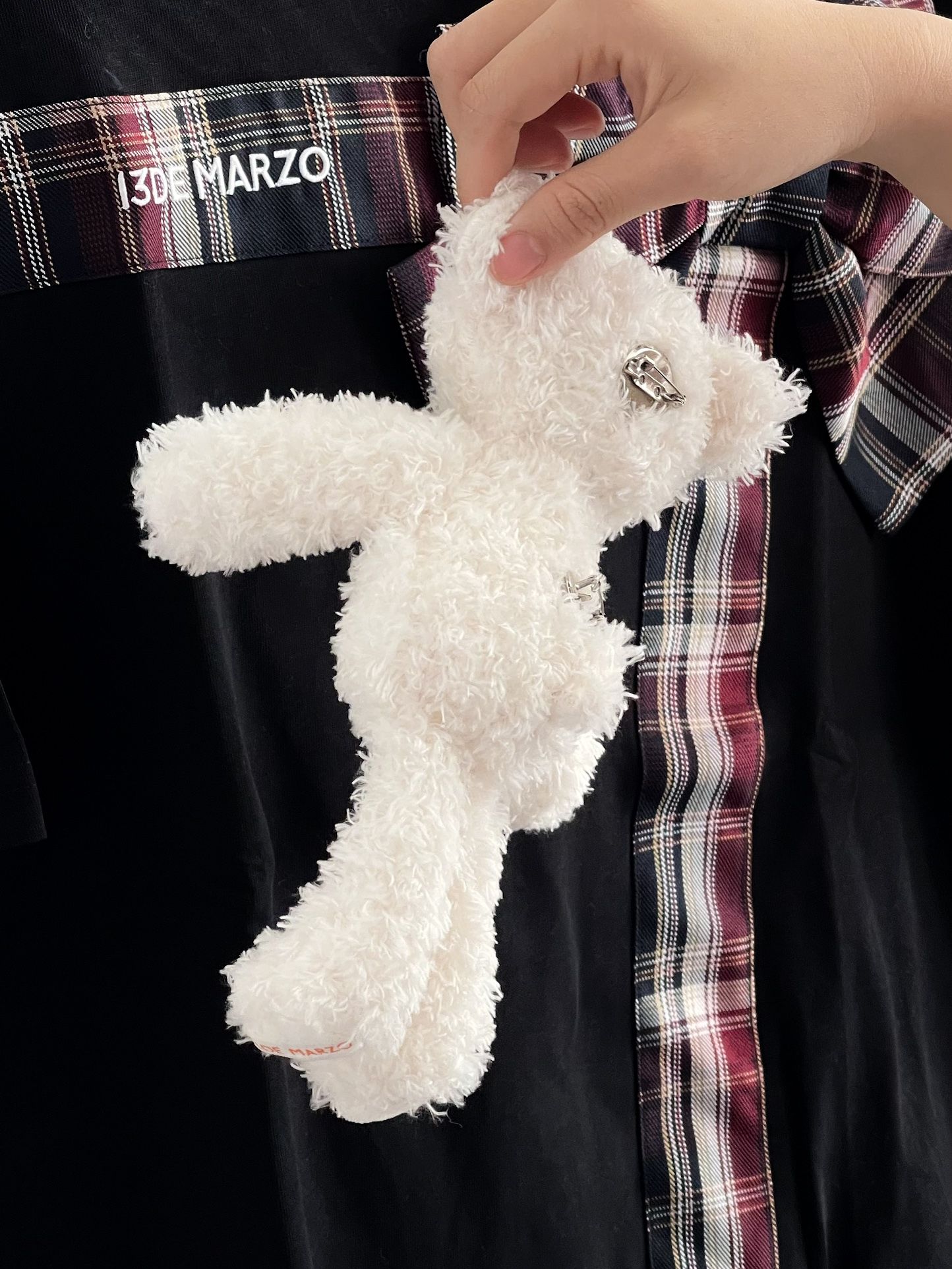 Áo Thun 13De Marzo Bear Gift Bow (Black) Best Quality