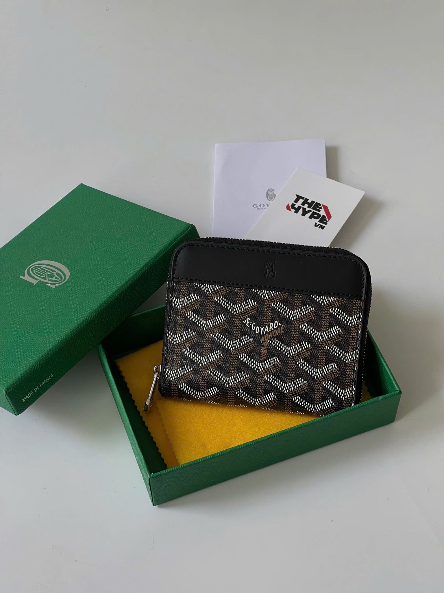 VÍ NGẮN GOYARD MATIGNON PM ZIP (BLACK)