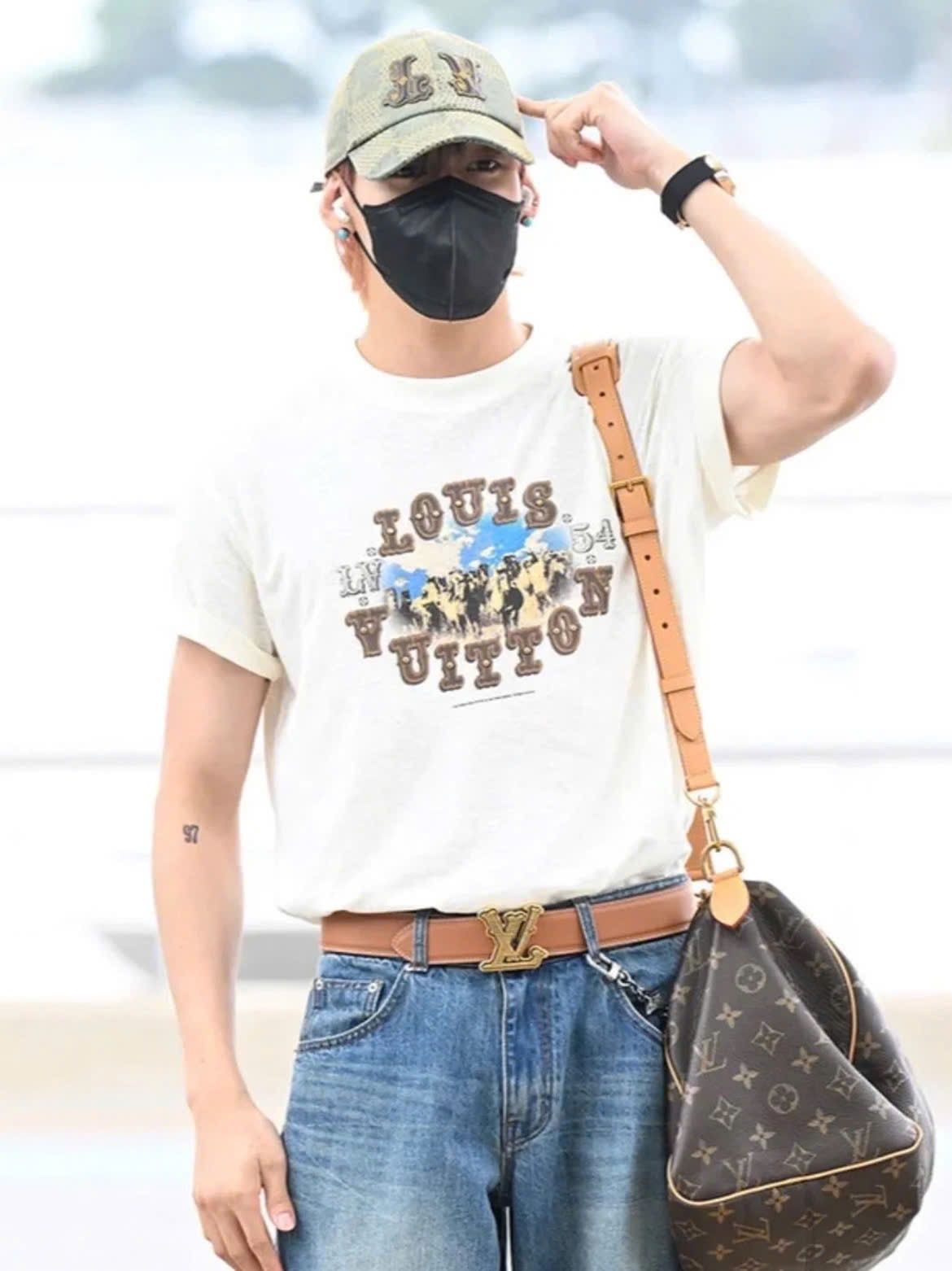 ÁO THUN LOUIS VUITTON LV LINEN BLEND (CREAM)