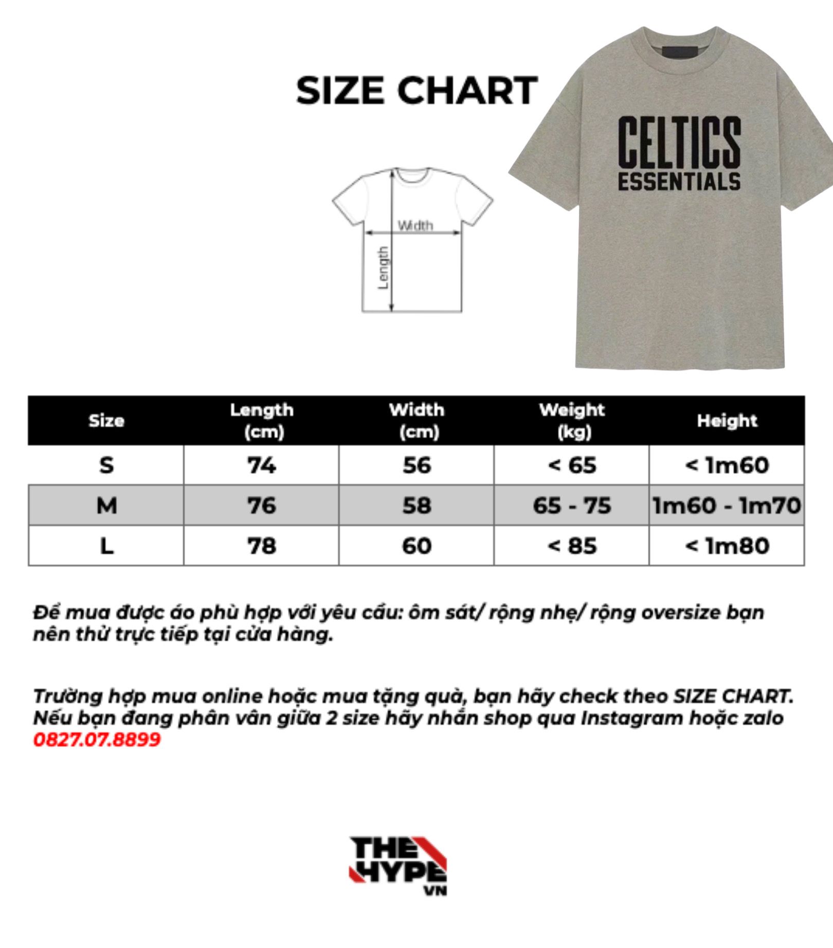 ÁO THUN FOG CELTICS (GREY)