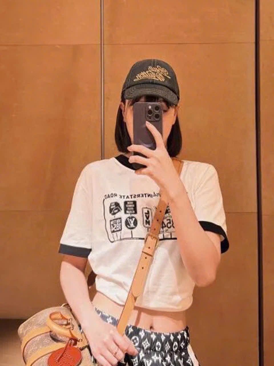 ÁO THUN LOUIS VUITTON LV EMBELLISHED FW14 (WHITE)