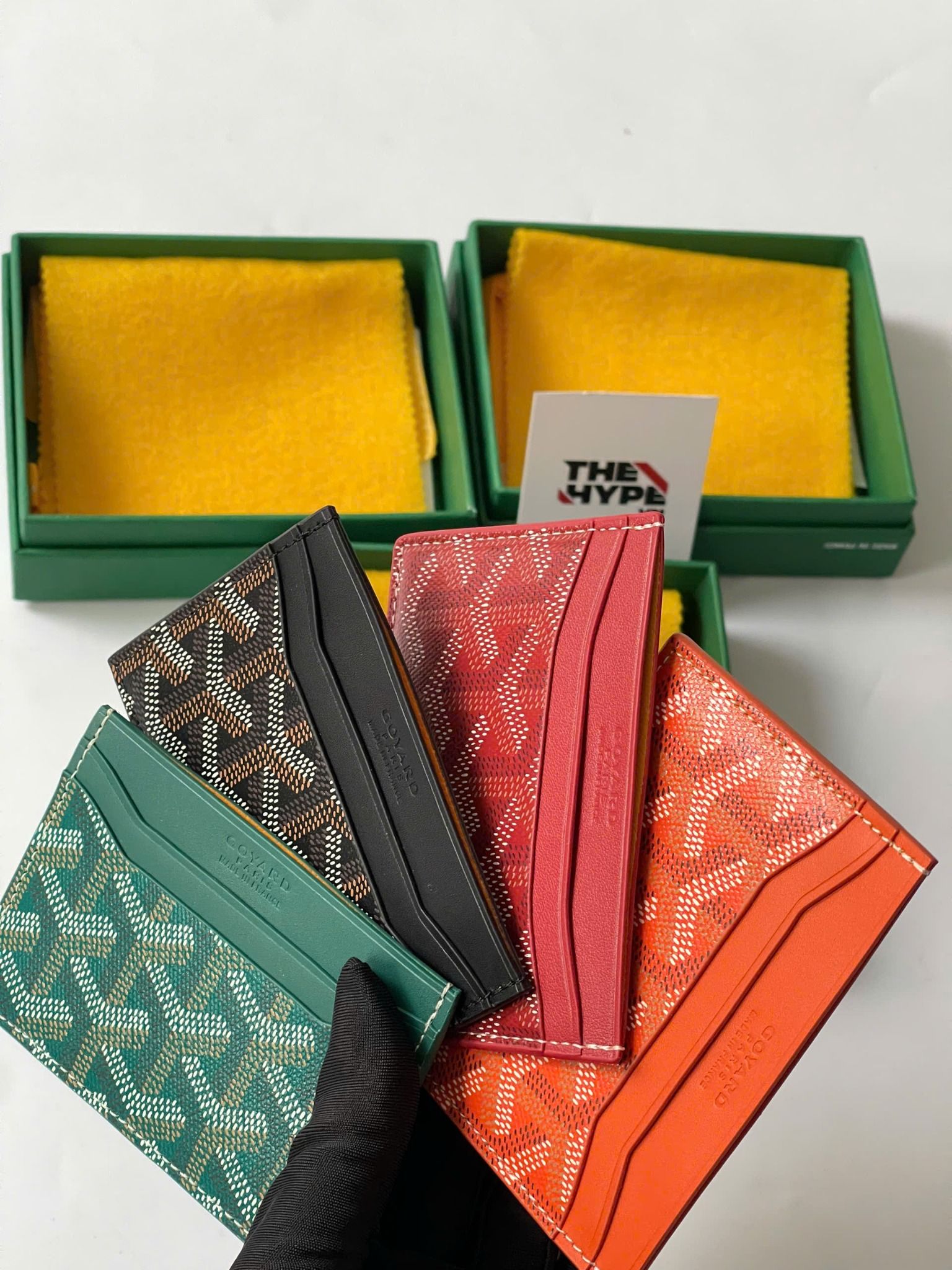 VÍ ĐỰNG THẺ GOYARD SAINT SULPICE CARD HOLDER (ORANGE)