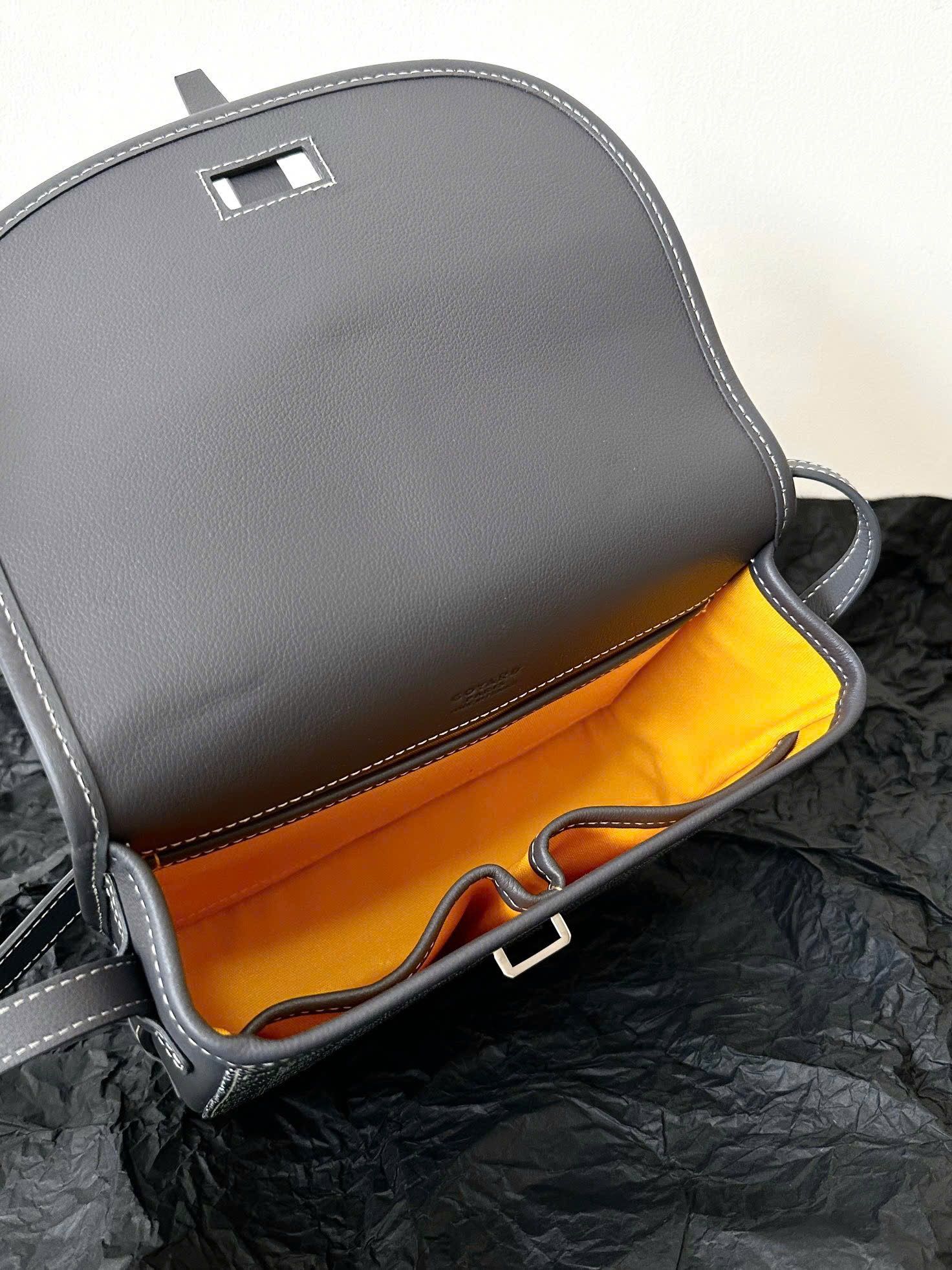 TÚI GOYARD BELVEDERE PM BAG (GREY)