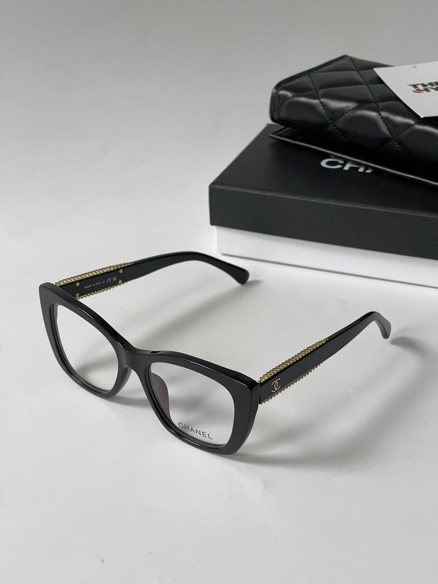 KÍNH CHANEL 3460 C622 CAT EYE (BLACK)