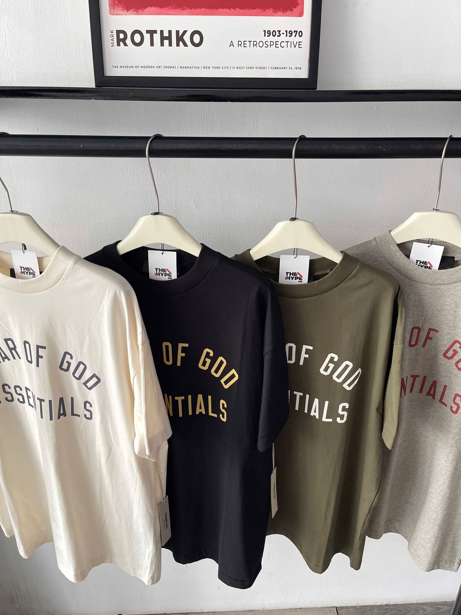 ÁO PHÔNG FOG JERSEY CREWNECK 2024 (DARK HEATHER)