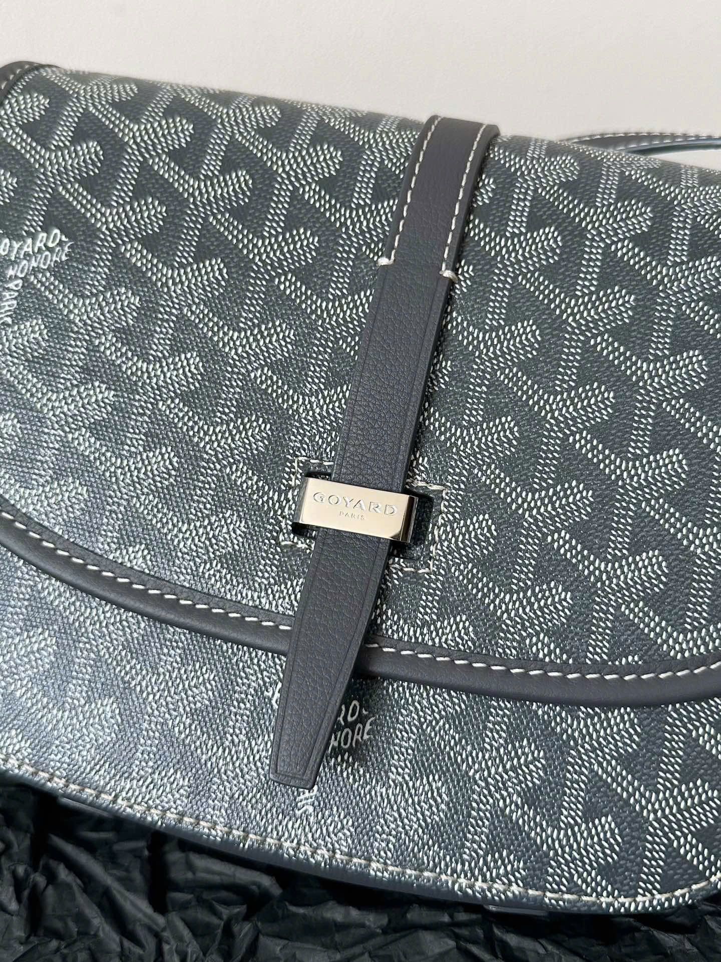 TÚI GOYARD BELVEDERE PM BAG (GREY)