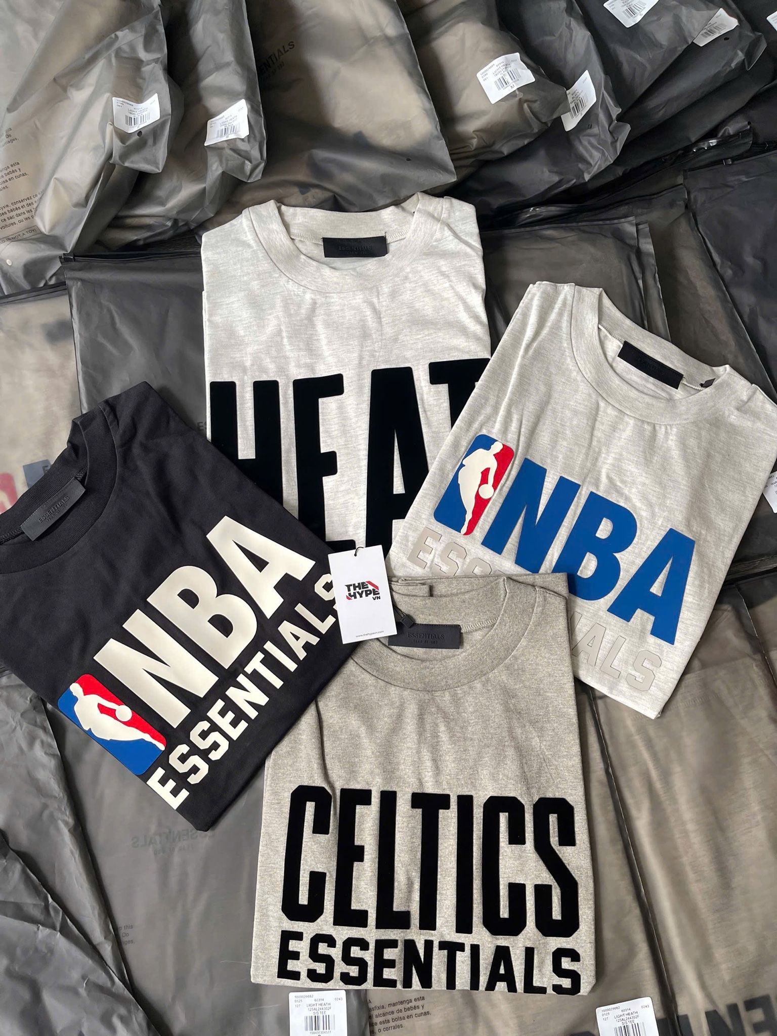 ÁO THUN FOG ESSENTIALS NBA (BLACK)