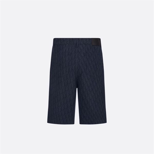 Quần Dior Oblique Kasuri Cotton Denim (Navy)