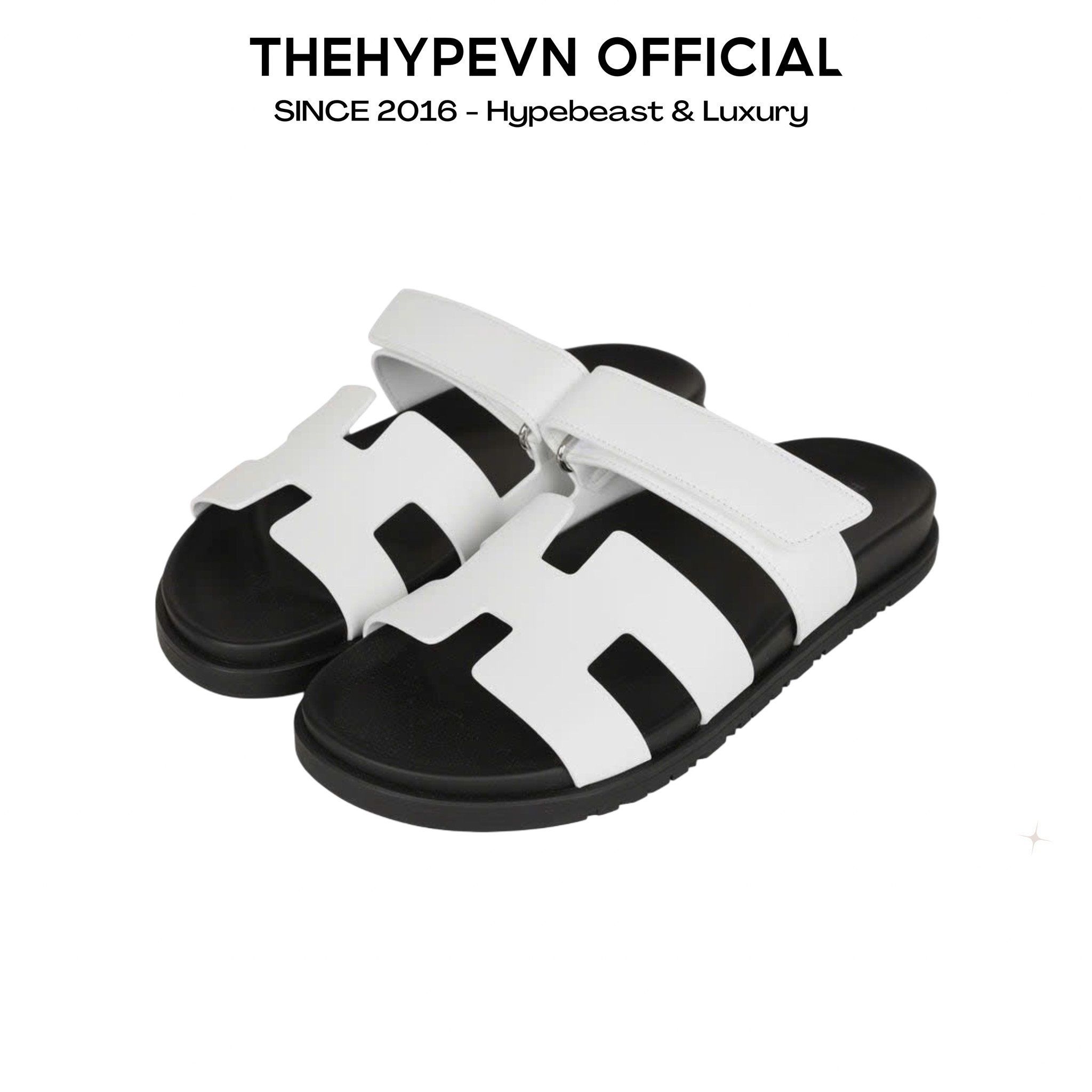 SANDAL HERMES CHYPRE (BLANC)
