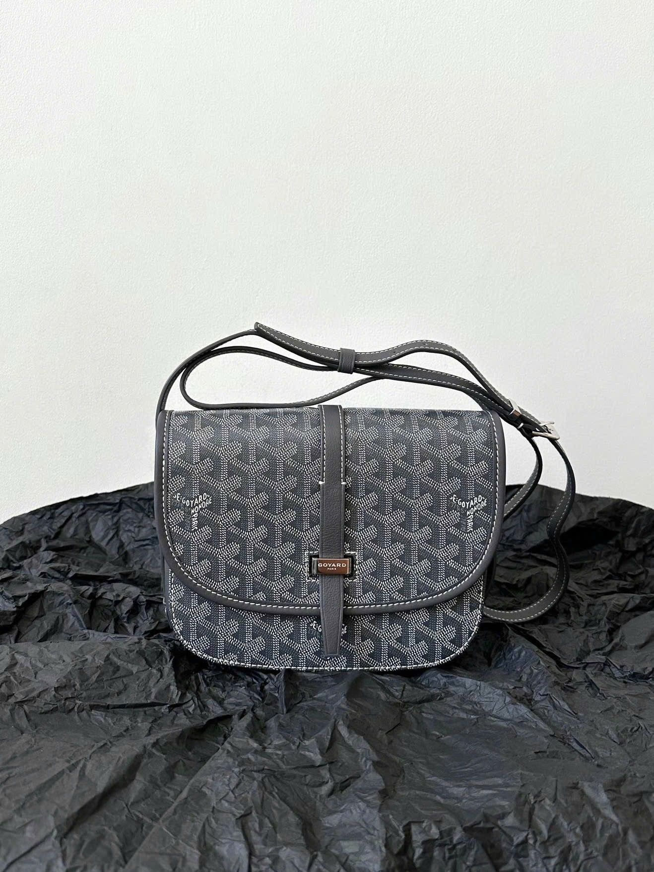 TÚI GOYARD BELVEDERE PM BAG (GREY)